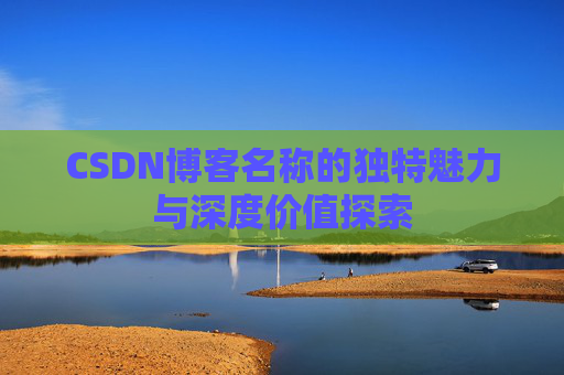 CSDN博客名称的独特魅力与深度价值探索